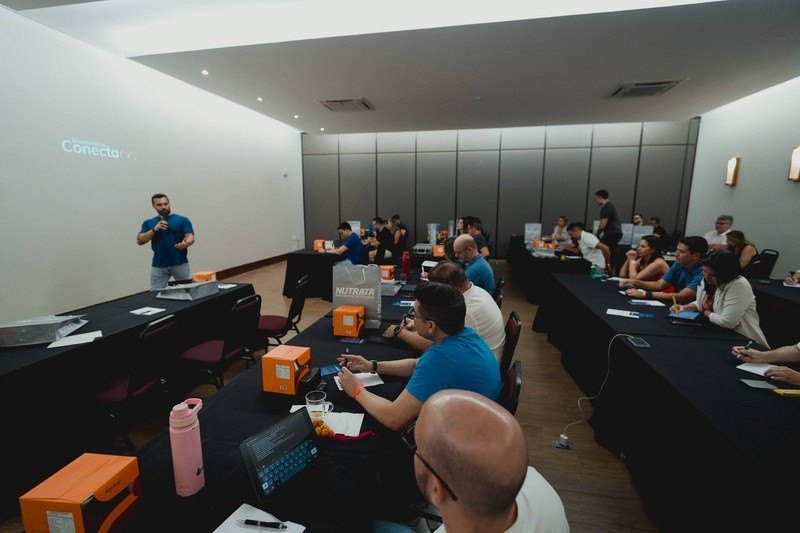 Condução de dinâmica com participantes